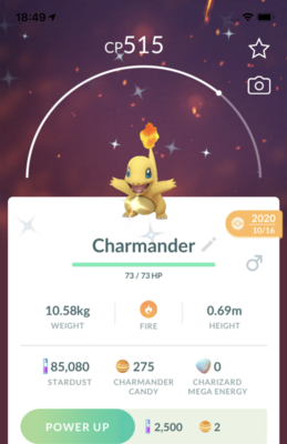 Shiny Charmander Trade - Pokemon GO Trade