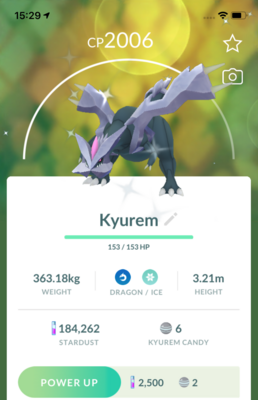 Shiny Kyurem Trade - Pokemon GO Trade
