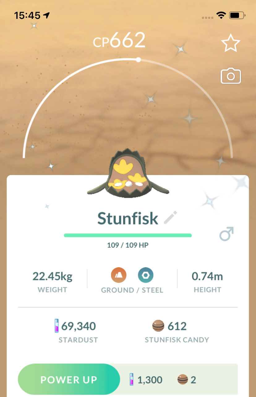 Shiny Galarian Stunfisk Trade - Pokemon GO Trade