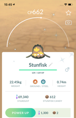 Shiny Galarian Stunfisk Trade - Pokemon GO Trade