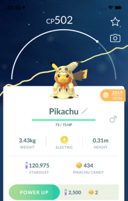 Pikachu with Mimikyu Costumes (2020/2021) - Pokemon GO Trade