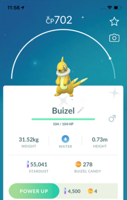 Shiny Buizel Trade - Pokemon GO Trade