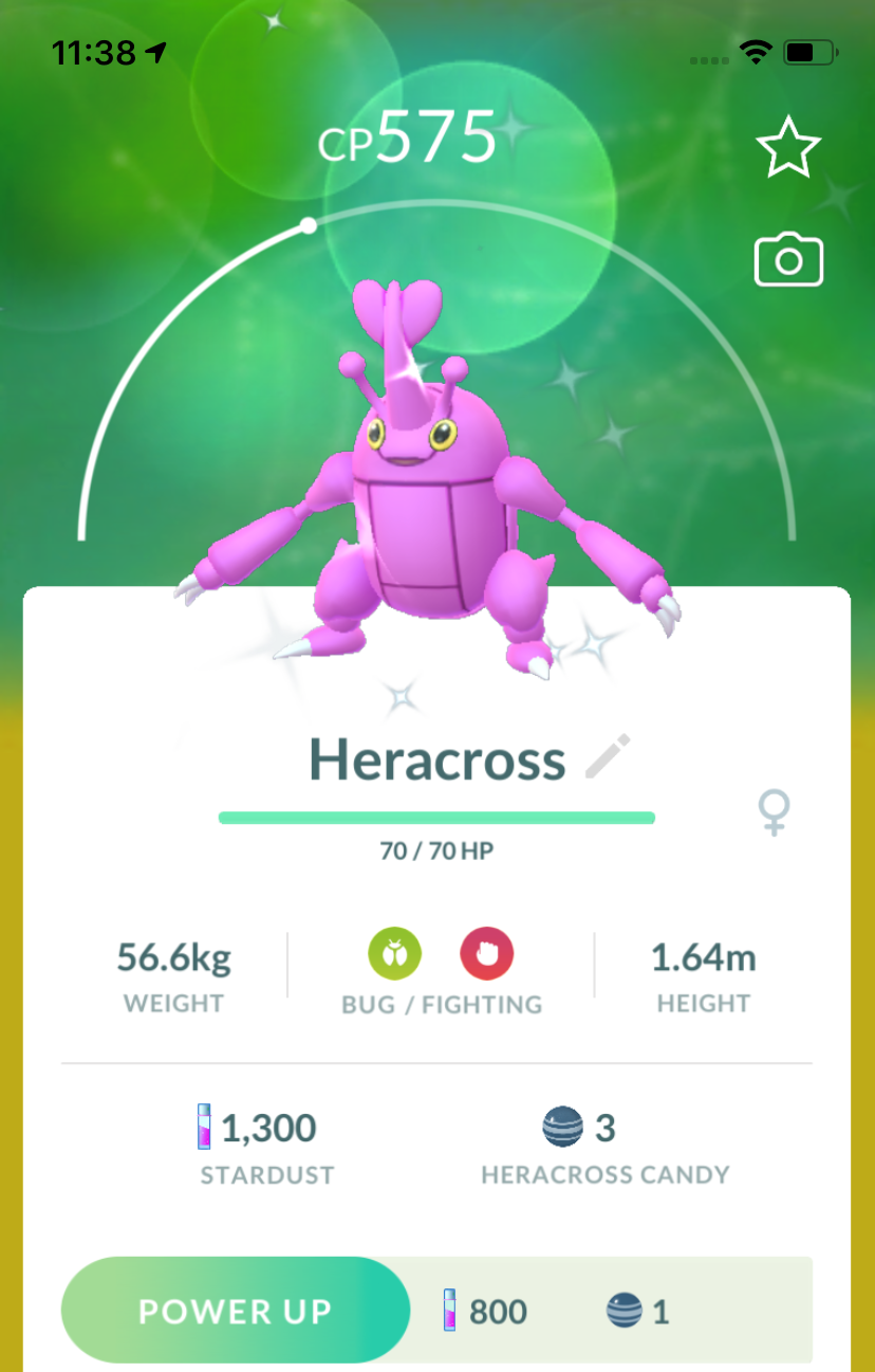 Shiny Heracross Trade - Pokemon GO Trade