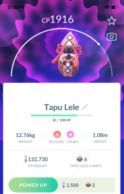Tapu Lele Trade - Pokemon GO Trade