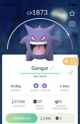 Gengar Trade - Pokemon GO Trade