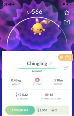 Chingling Trade - Pokemon GO Trade