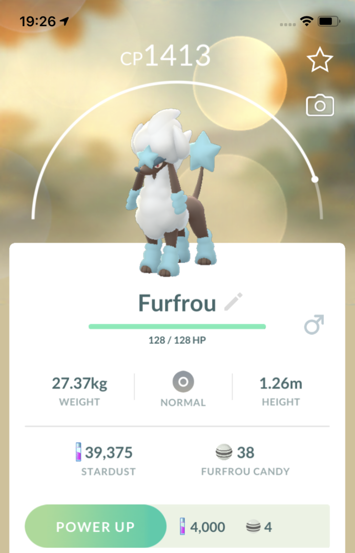 Furfrou Star Trim Trade - Pokemon GO Trade