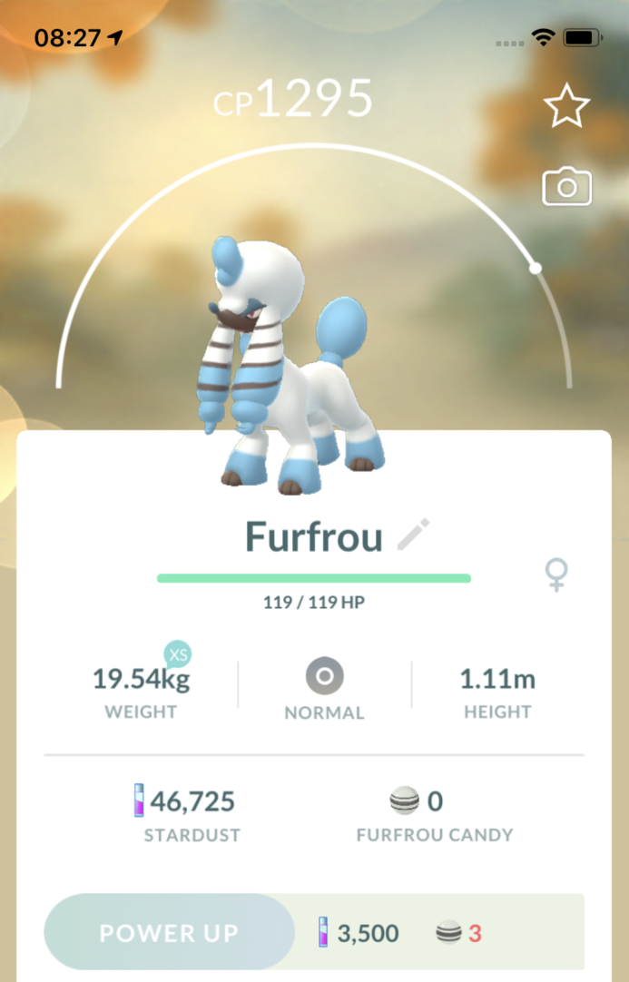 Furfrou La Reine Trim Trade - Pokemon GO Trade