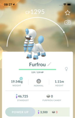 Furfrou La Reine Trim Trade - Pokemon GO Trade