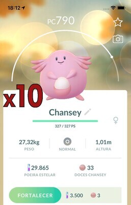 Chansey Trades [x10] - Pokemon GO Trade