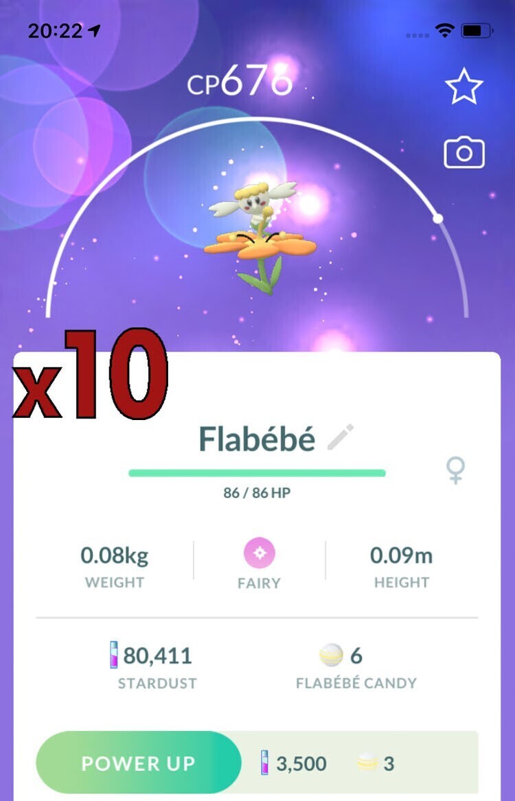 Flabebe Orange Trades [x10] - Pokemon GO Trade