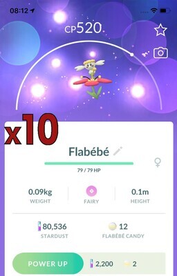 Flabebe Red Trades [x10] - Pokemon GO Trade