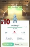 #066 - Machop Trades [x10] - Pokemon GO Trade