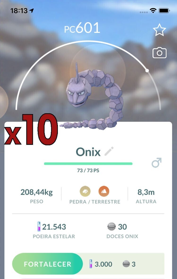 Onix Trades [x10] - Pokemon GO Trade