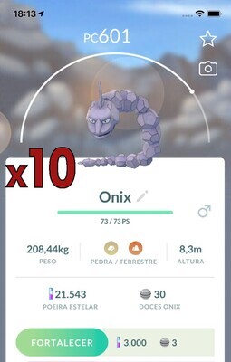 Onix Trades [x10] - Pokemon GO Trade