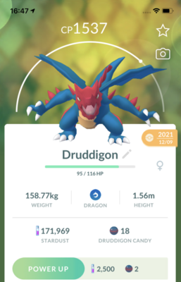 Druddigon Trade - Pokemon GO Trade