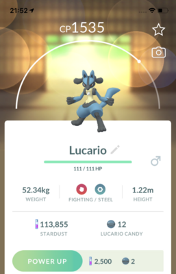 Lucario Trade - Pokemon GO Trade