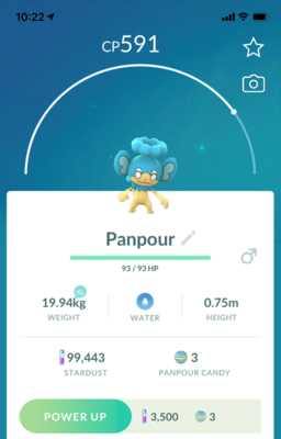 Panpour - Pokemon GO Trade