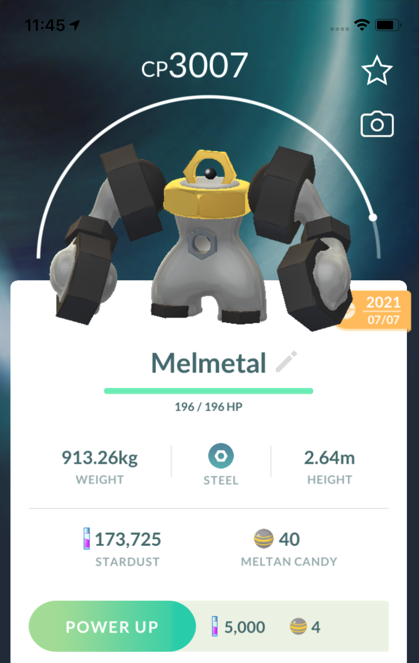 Melmetal Lv30 Trade - Pokemon GO Trade