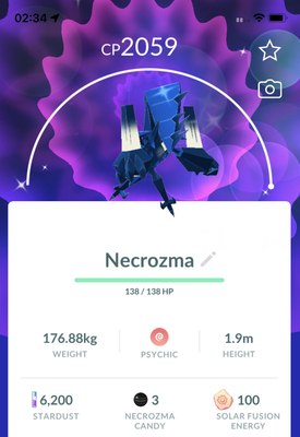 Shiny Necrozma - Pokemon GO Trade Service
