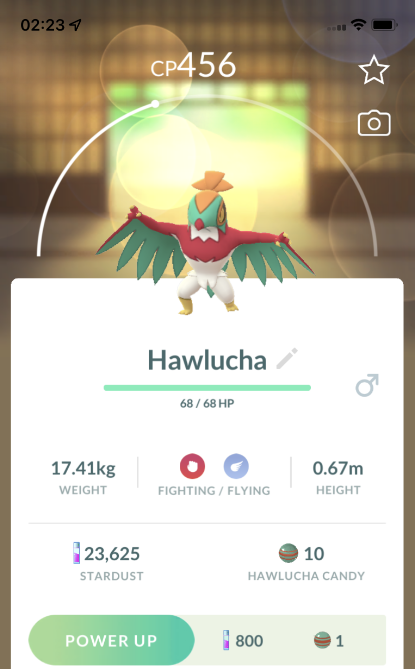 Hawlucha Trade - Pokemon GO Trade