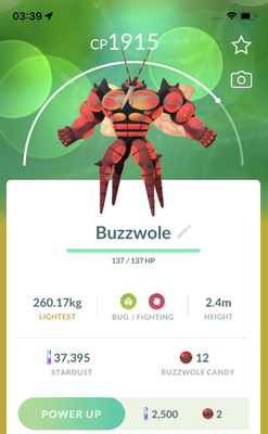 Buzzwole Trade - Pokemon GO Trade Service