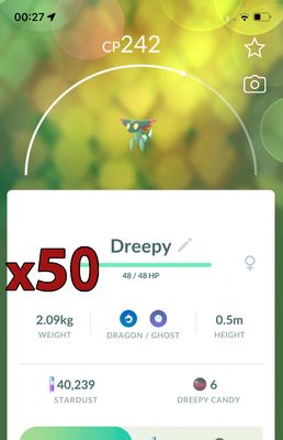Dreepy [x50] - Pokemon GO Trade Service