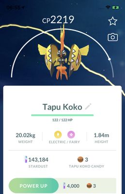 Tapu Koko Trade - Pokemon GO Trade