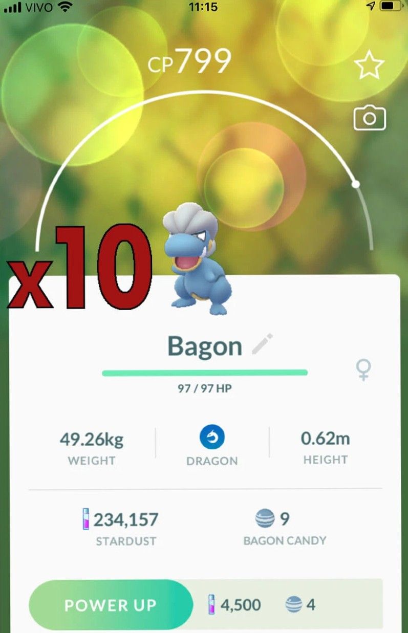 Bagon Trades [x10] - Pokemon GO Trade