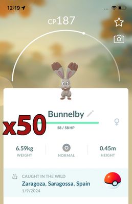 Bunnelby [x50] - Pokemon GO Trade Service