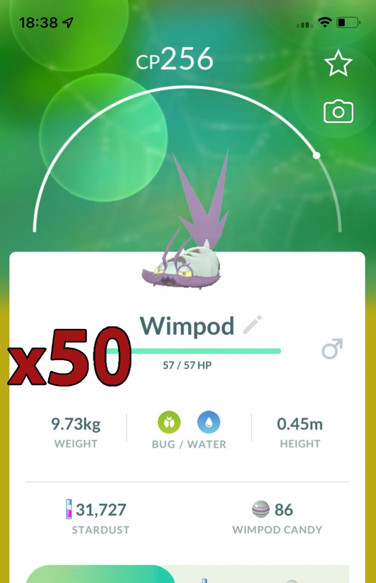 Wimpod [x50] - Pokemon GO Trade Service