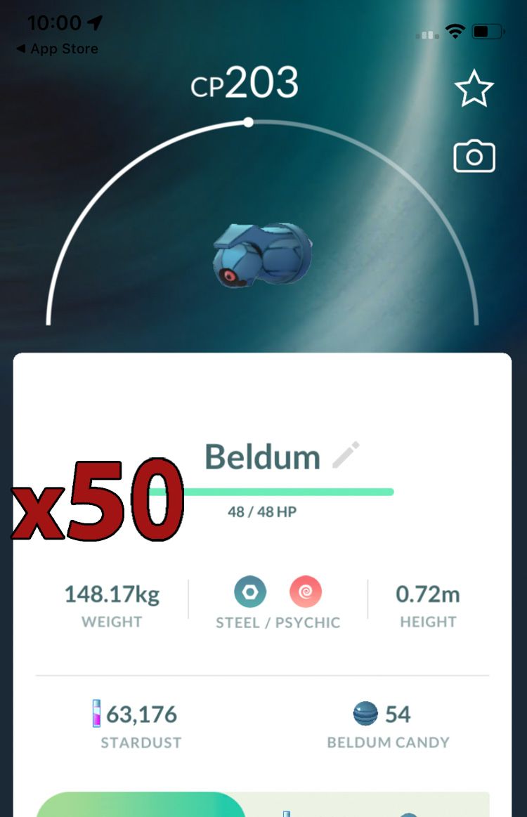 Beldum [x50] - Pokemon GO Trade Service