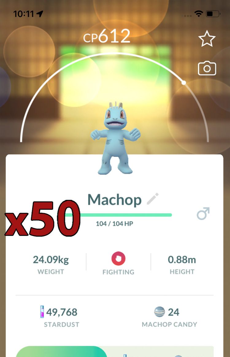 Machop [x50] - Pokemon GO Trade Service