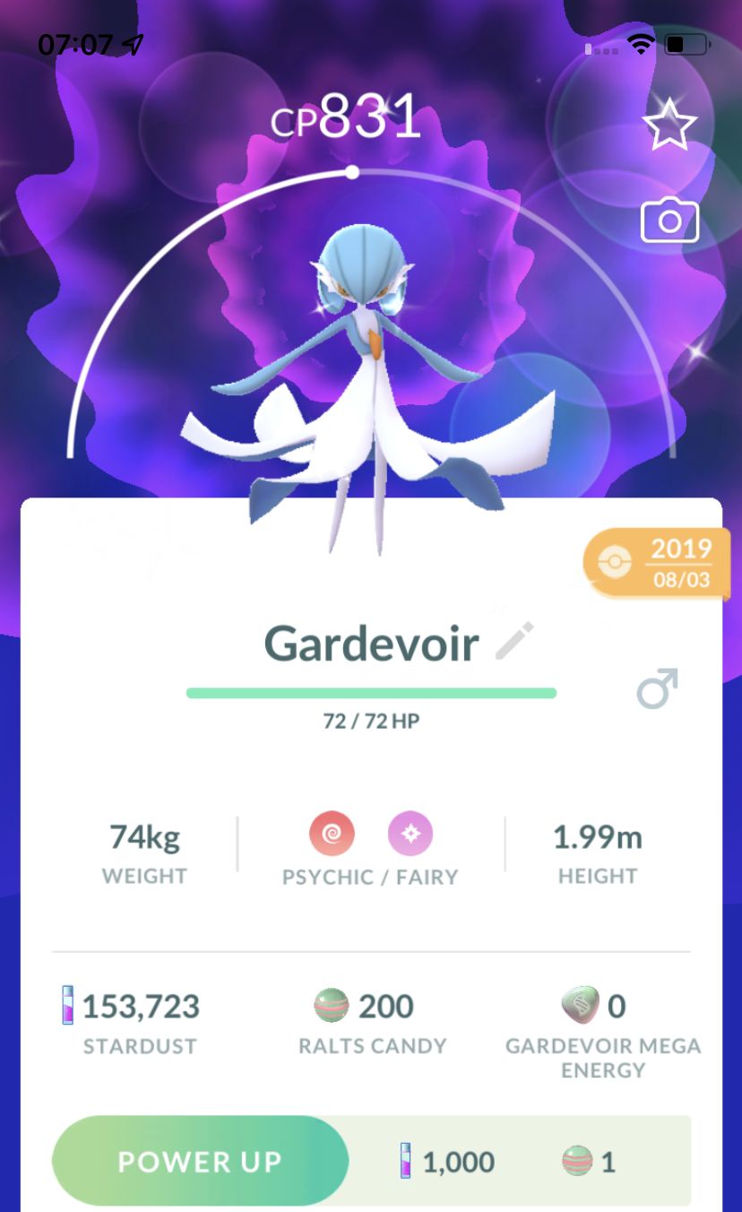 Shiny Gardevoir Trade with Psynchronoise Great 2019 (Guaranteed Lucky) - Pokemon GO Trade