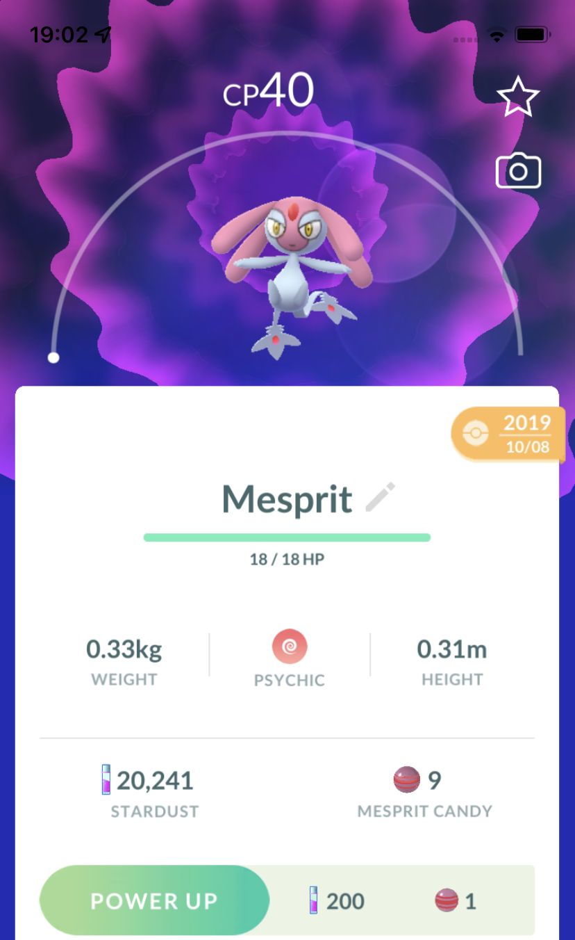 Mesprit 2019 Trade (Guaranteed Lucky) - Pokemon GO Trade