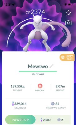 Mewtwo Psystrike 2019 Trade (Guaranteed Lucky) - Pokemon GO Trade