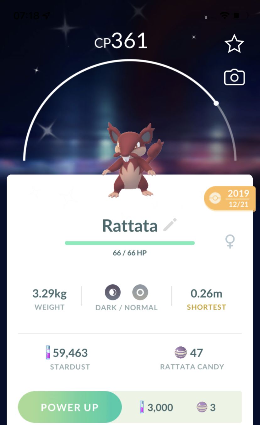 Shiny Alolan Rattata 2019 Trade (Guaranteed Lucky) - Pokemon GO Trade