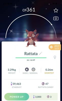 Shiny Alolan Rattata 2019 Trade (Guaranteed Lucky) - Pokemon GO Trade