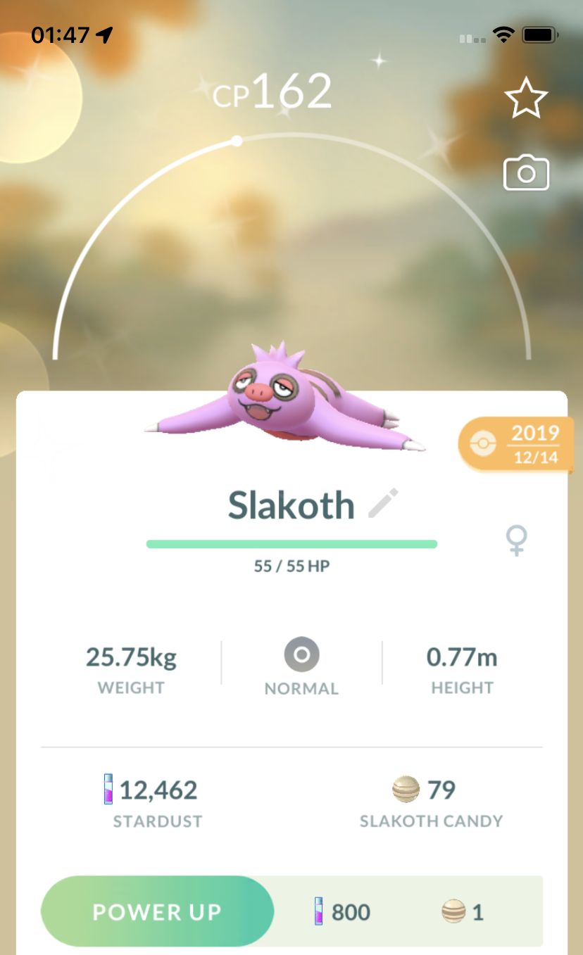 Shiny Slakoth 2019 Trade (Guaranteed Lucky) - Pokemon GO Trade