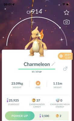 Shiny Charmeleon 2019 Trade (Guaranteed Lucky) - Pokemon GO Trade