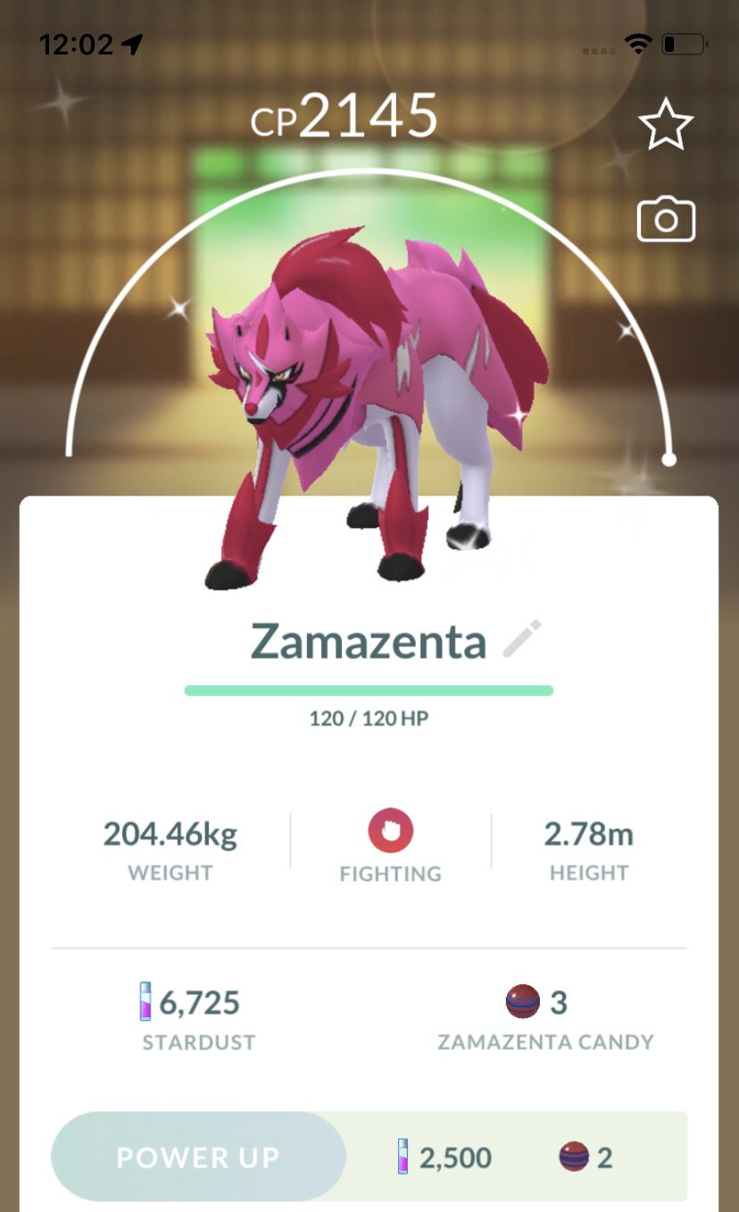 Shiny Zamazenta Trade - Pokemon GO Trade