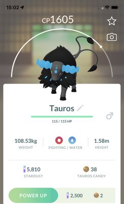 Paldean Tauros Aqua Breed Trade - Pokemon GO Trade