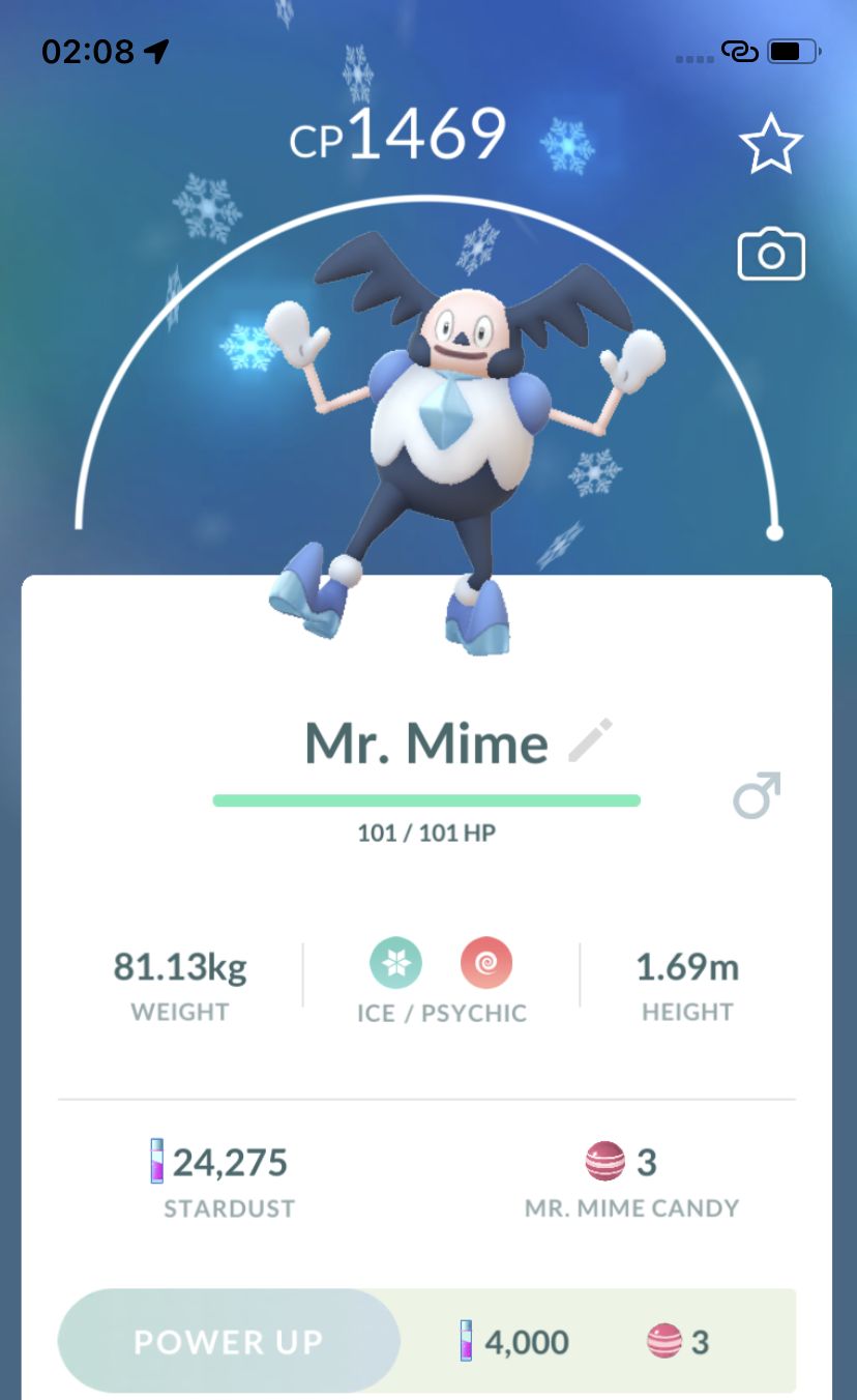 Galarian Mr. Mime Trade - Pokemon GO Trade
