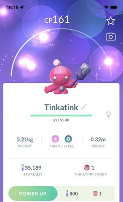 Tinkatink Trade - Pokemon GO Trade