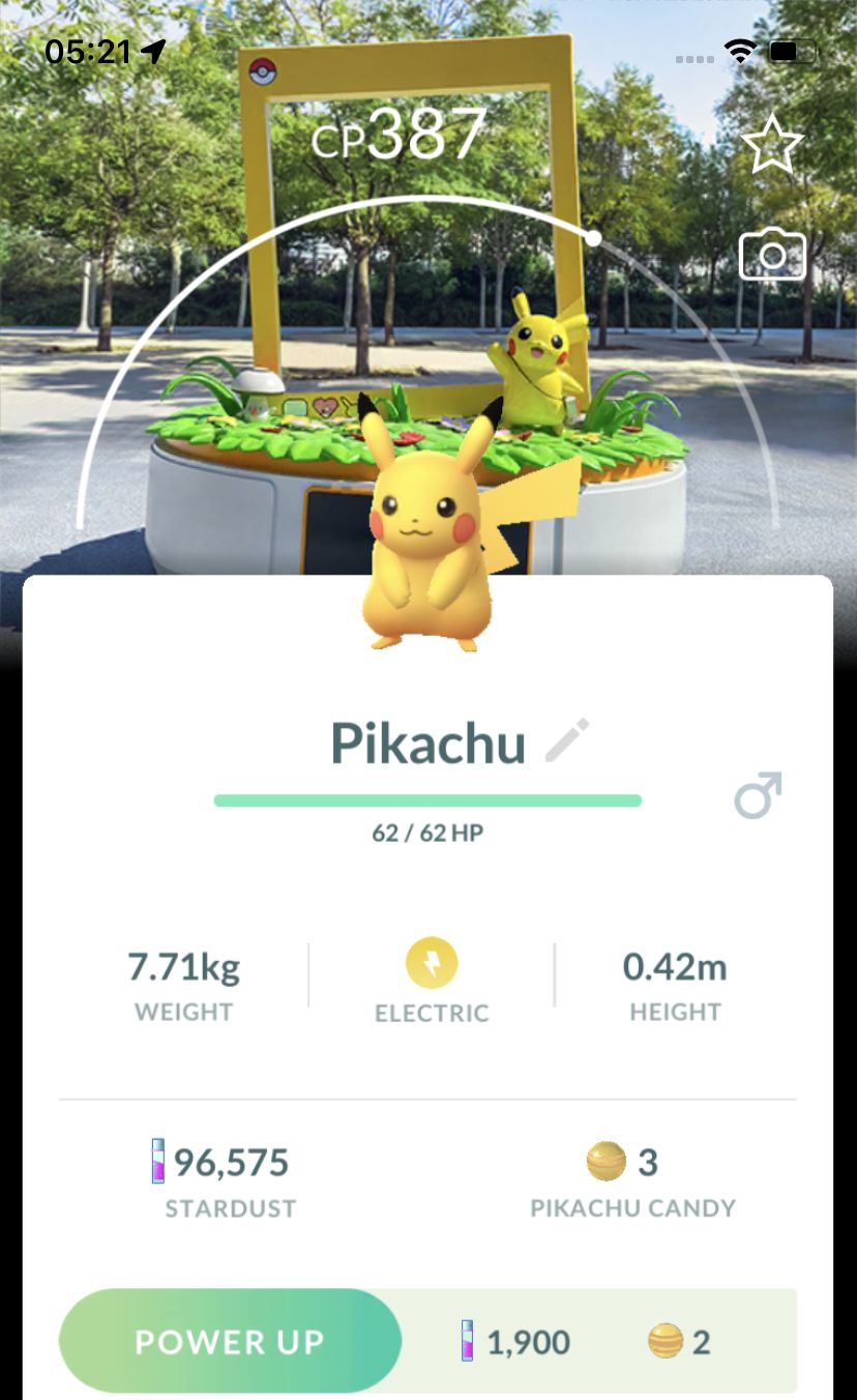 Pikachu with Osaka Background Trade - Pokemon GO Trade