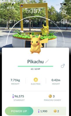 Pikachu with Osaka Background Trade - Pokemon GO Trade