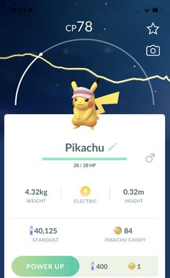 Pikachu Hilda Visor Trade - Pokemon GO Trade