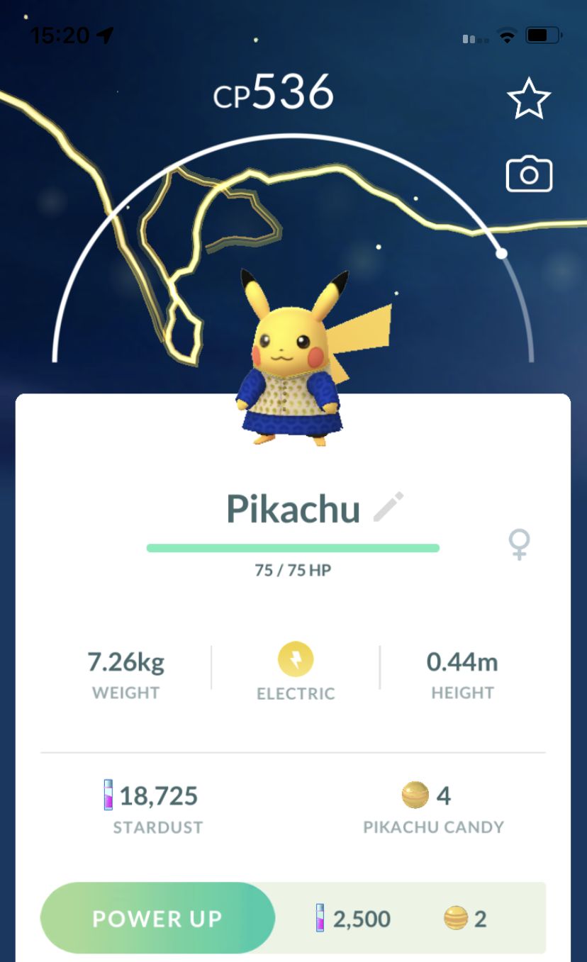 Pikachu with Kurta Trade - Pokemon GO Trade