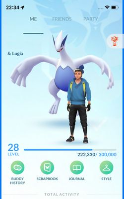Premium Pokemon GO Account - with 30 Legendary Pokemon, 2x Deoxys and 223k Stardust !!