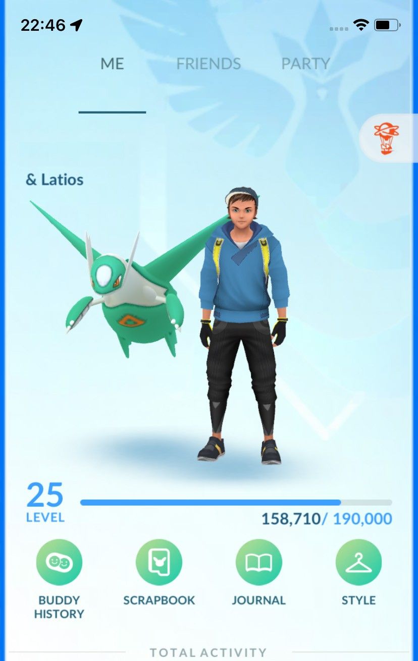 Premium Pokemon GO Account - with ALL DEOXYS Form, 37 Legendary Pokemon including Shiny Latios !!